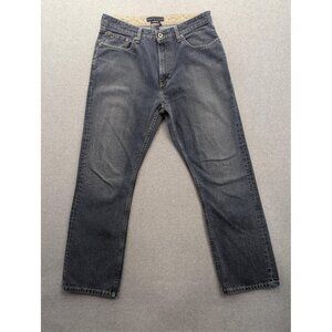 VTG Tommy Hilfiger Jeans Mens 34x32 Blue Freedom Fit Straight Leg Denim Classic